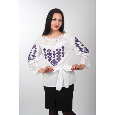 Embroidered blouse "Gentle Touch" 4